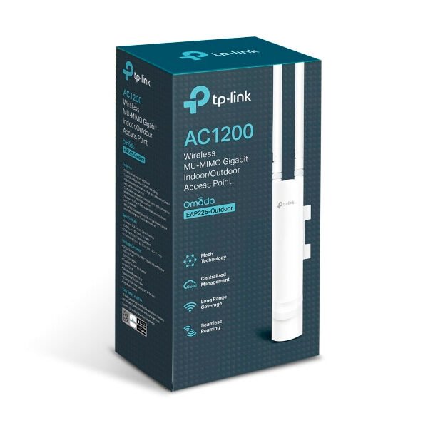 ACCESS POINT TP-LINK EAP225-OUTDOOR  OMADA AC1200 WIRELESS