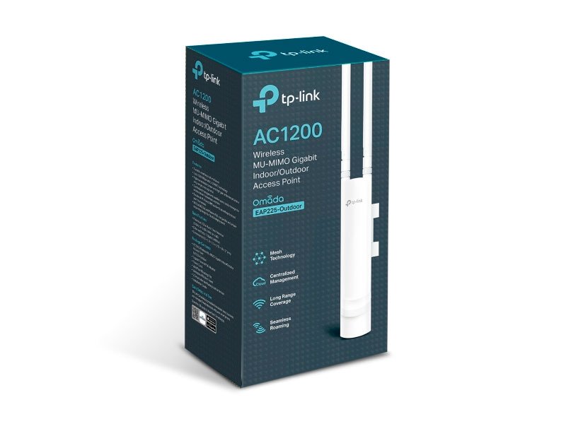 ACCESS POINT TP-LINK EAP225-OUTDOOR OMADA AC1200 WIRELESS