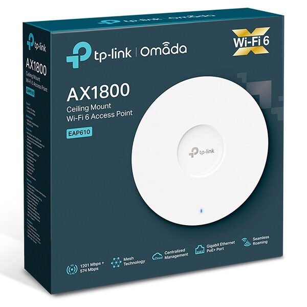 ACCESS POINT TP-LINK EAP610 AX1800 WIFI-6