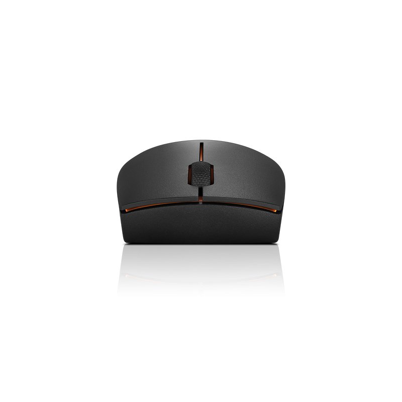 Mouse Lenovo 300 compacto, inalámbrico (2.4GHz a través de nano receptor USB-A), Negro - Imagen 3
