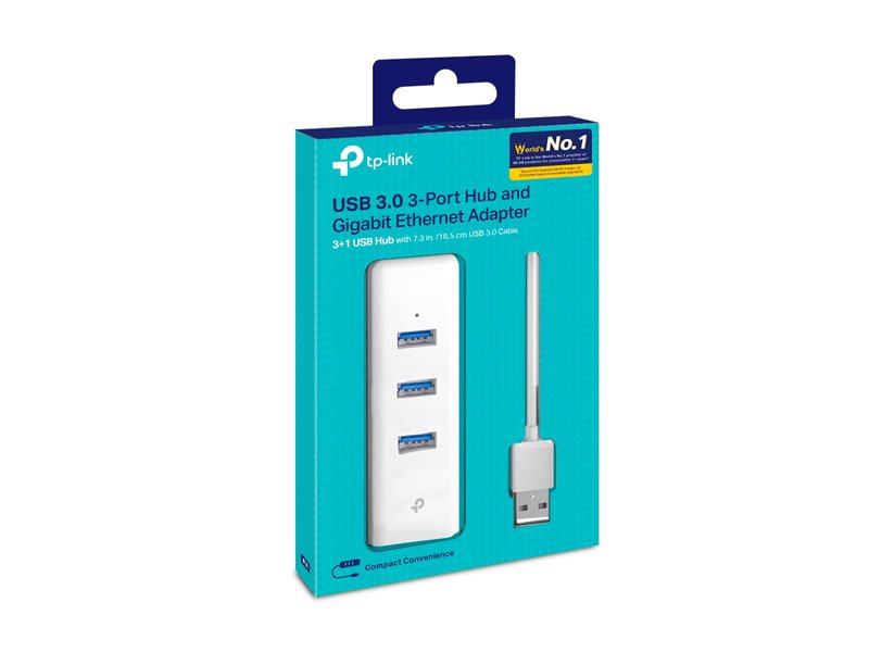 ADAPTADOR TP-LINK UE330 USB 2 EN 1 3.0 GIGABIT