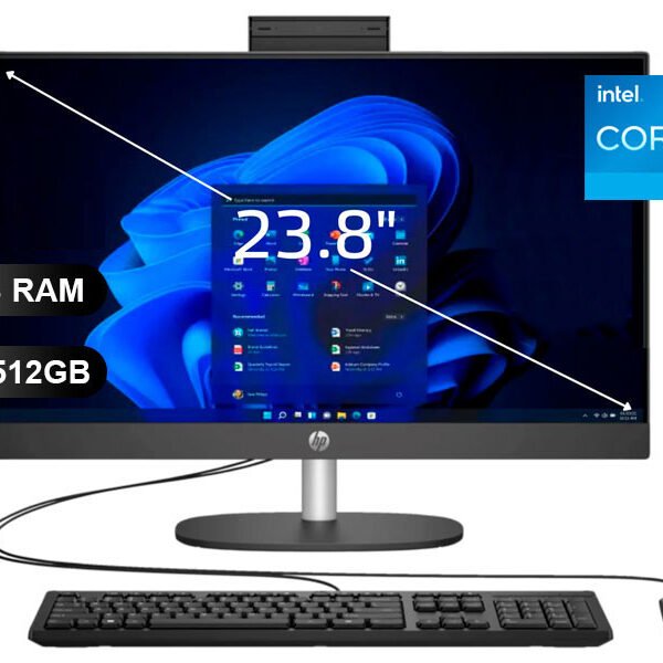 AIO HP PROONE 240 G10 I5-1334U/ 16GB/ SSD512/ 23.8/ SIN WINDOWS / B88BKAT