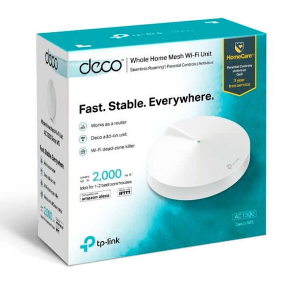 DECO TP-LINK WIFI SYSTEM M5-1 AC1300 X1