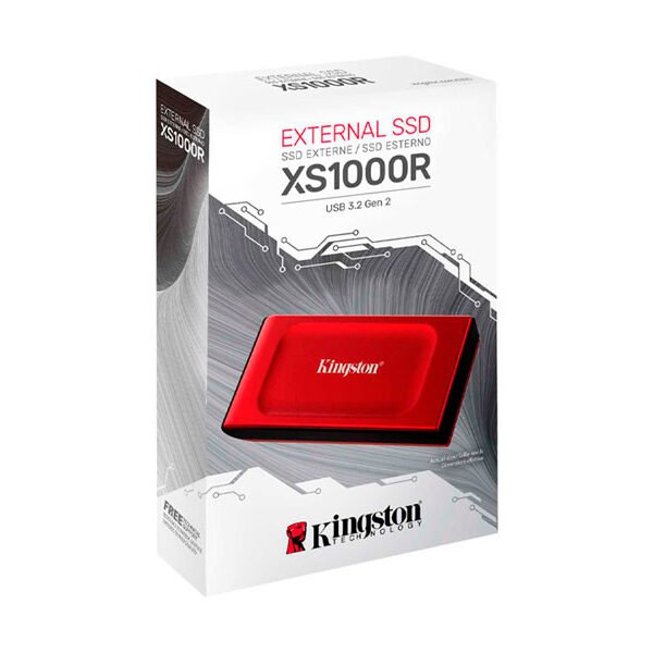 DISCO SOLIDO KINGSTON SSD 1TB EXTERNO RED USB-TIPO-C /USB 3.2 SXS1000R/1000GB