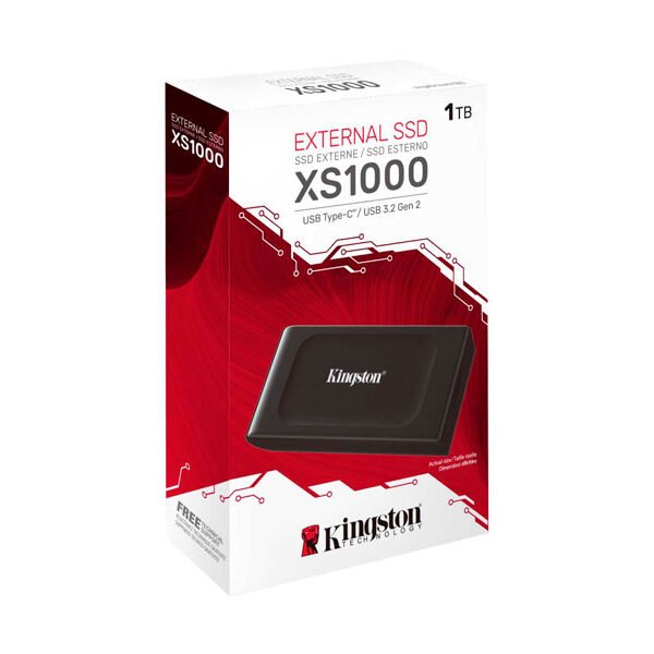 UNIDAD EN ESTADO SOLIDO KINGSTON SSD 1TB EXTERNO USB-TIPO-C /USB 3.2 SXS1000/ 1000GB