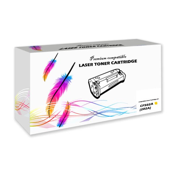 Toner HP Compatible 202A Yellow CF502A 1,300 Pág. M254