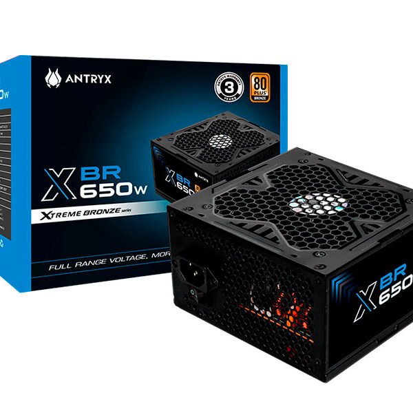 FUENTE DE PODER ANTRYX XBR-650 80 PLUS BRONZE 650W