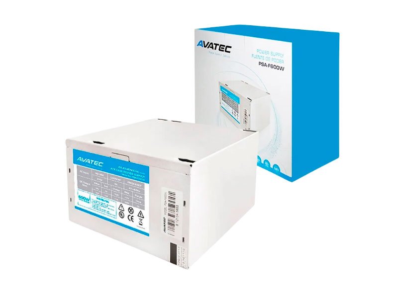 FUENTE DE PODER AVATEC AV-PSA- F600W