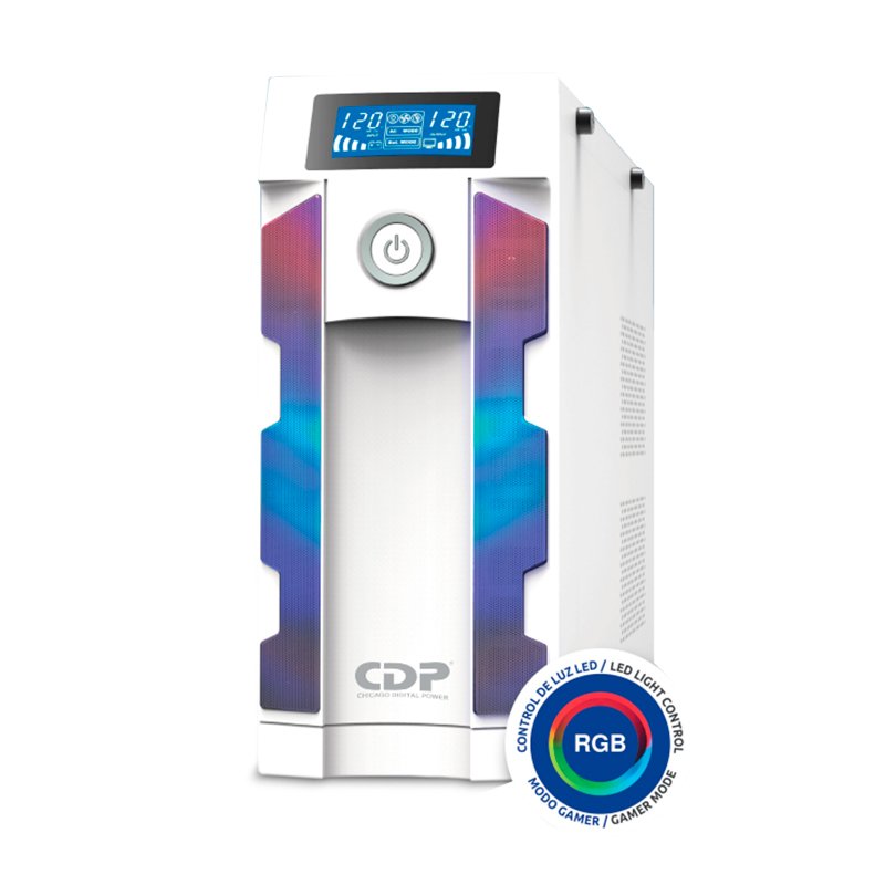 UPS Interactivo CDP (Chicago Digital Power) GSMART 1516i, 1500VA/900W