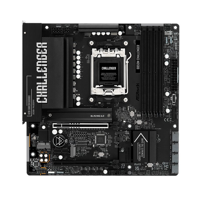 MB AR B850M CHALLENGER DDR5 - Imagen 2