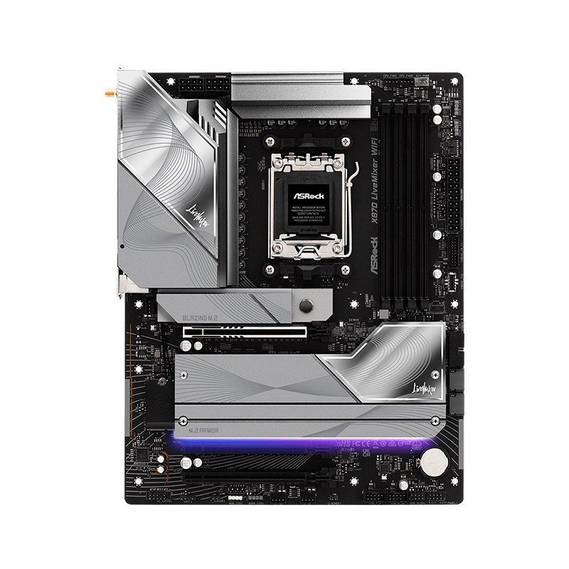 MB AR X870 LIVEMIXER WIFI DDR5 - Imagen 2