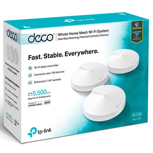 MESH TP-LINK DECO M5-3 AC1300 3-PACK