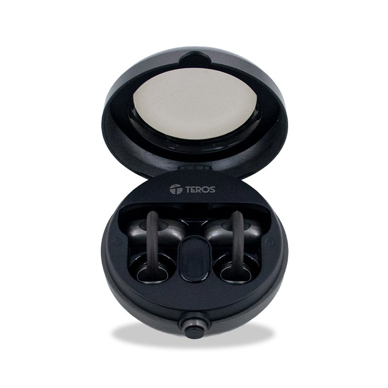 Audífonos Inalámbricos TEROS TE-80712N, Bluetooth, Carga Tipo C, Negro Titanium - Imagen 2
