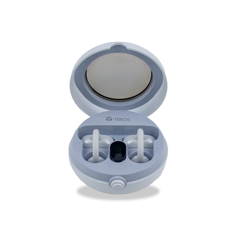 Audífonos Inalámbricos TEROS TE-80712W, Bluetooth, Carga Tipo C, blanco Titanium - Imagen 2