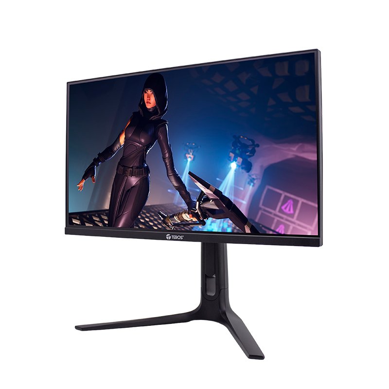 Monitor Plano Gaming TEROS TE-2754G, 27” QHD IPS, 200Hz, 1ms, HDMI, DP, AUDIO OUT - Imagen 2