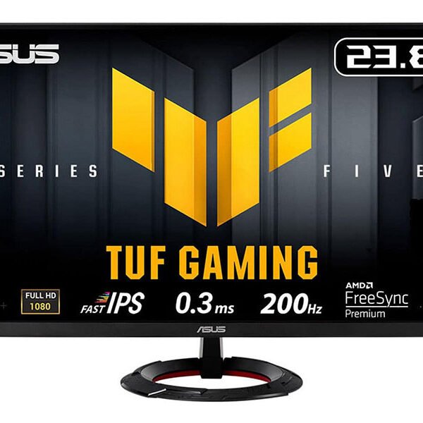MONITOR ASUS TUF GAMING VG249Q5R/ 200HZ/0.03MS/ IPS/ FreeSync/ 23.8 pulgadas