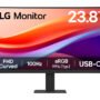 MONITOR LG 24U421A-B CURVO 23.8 100HZ/5MS FHD VA/USB-C/HDMI