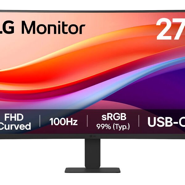 MONITOR LG 27U421A-B CURVO 100HZ/5MS FHD VA/USB-C/HDMI/ 27 pulgadas