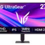MONITOR LG GAMING 27G411A-B/ FHD/ IPS/ 144HZ/ HDMI/ DP/ 27 pulgadas