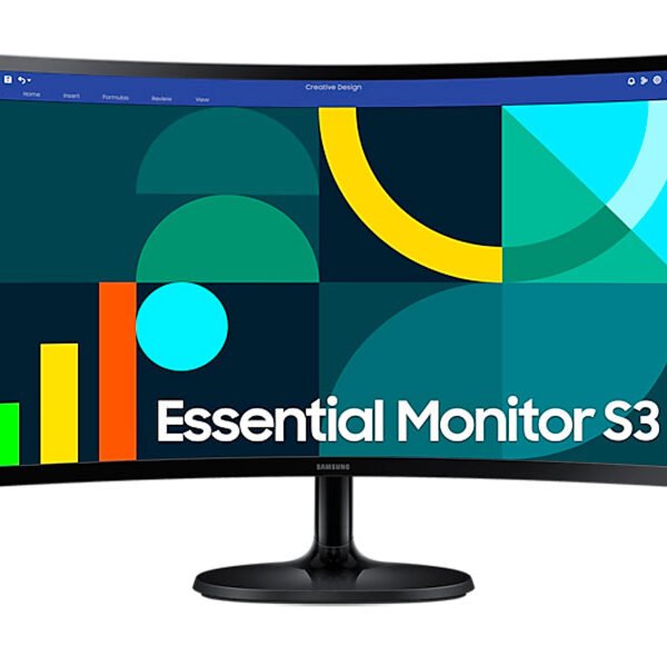 MONITOR SAMSUNG LS24D360GALXPE 24  Curvo 100HZ/4MS HDMI x1/ VGA x1