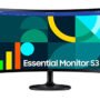 MONITOR SAMSUNG LS24D360GALXPE 24 Curvo 100HZ/4MS HDMI x1/ VGA x1
