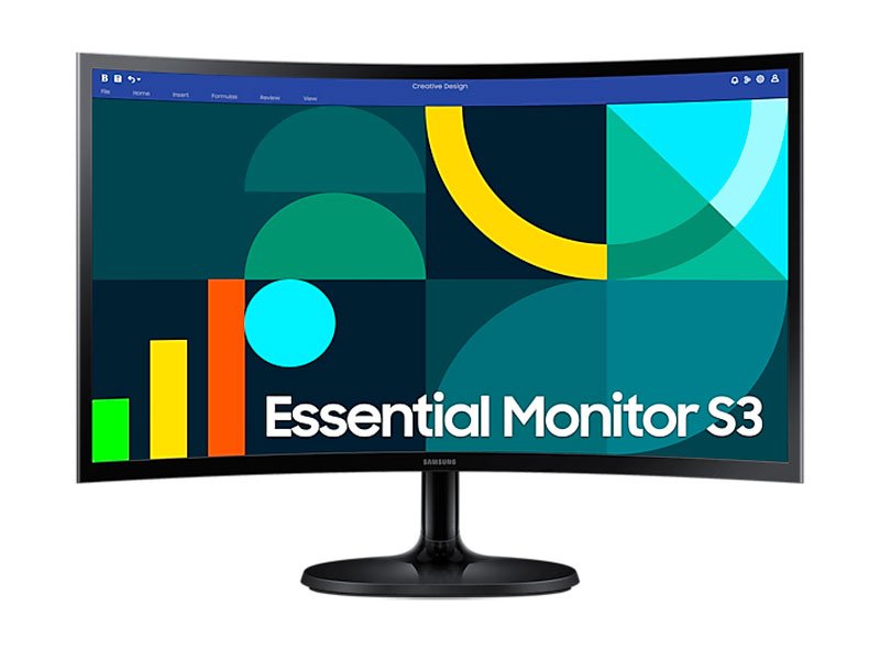 MONITOR SAMSUNG LS24D360GALXPE 24 Curvo 100HZ/4MS HDMI x1/ VGA x1