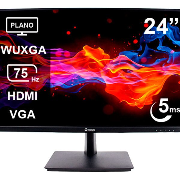 MONITOR TEROS TE-2419CS IPS 75HZ/ 5MS/ HDMI/ VGA/ 24 pulgadas