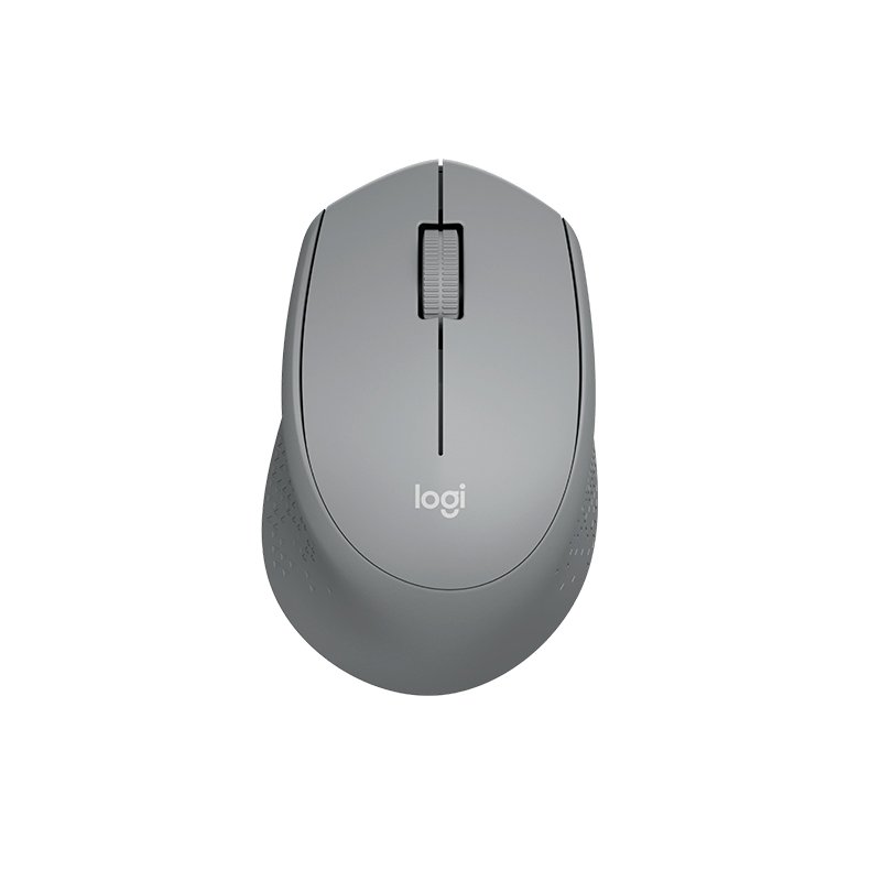 Mouse óptico inalámbrico Logitech M280, 1000 DPI, Receptor USB, 2.4GHz, Gris