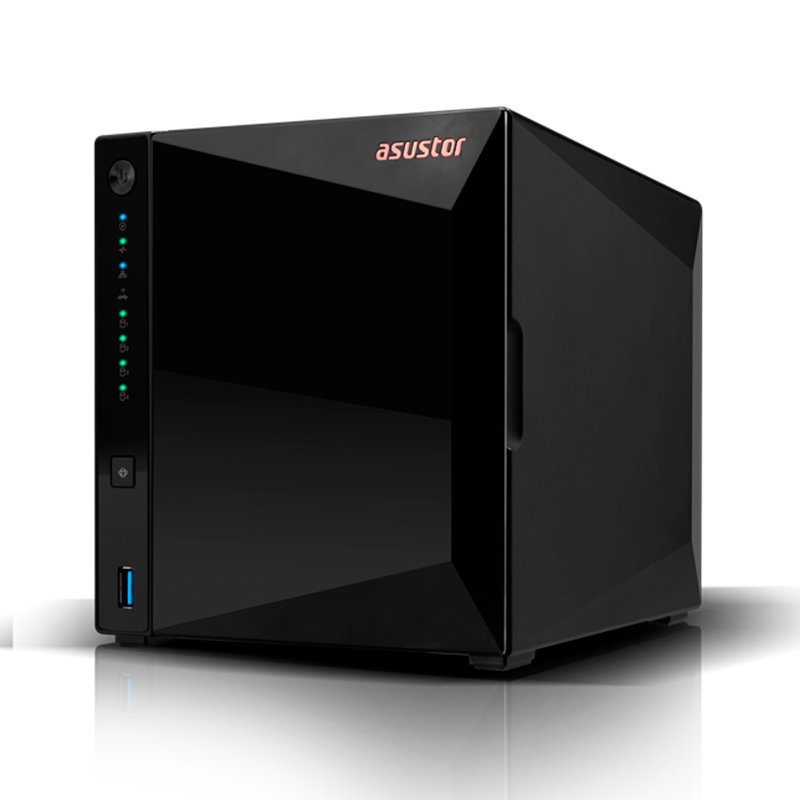 Servidor NAS ASUSTOR DRIVESTOR 4 Pro Gen2 (AS3304T v2) Realtek RTD1619B 1.7GHz/QC/2GB DDR4