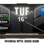 LAPTOP ASUS TUF GAMING FX607VJ-RL009 I5-210H/ 16GB/ SSD512GB/ RTX3050-6GB/ 16