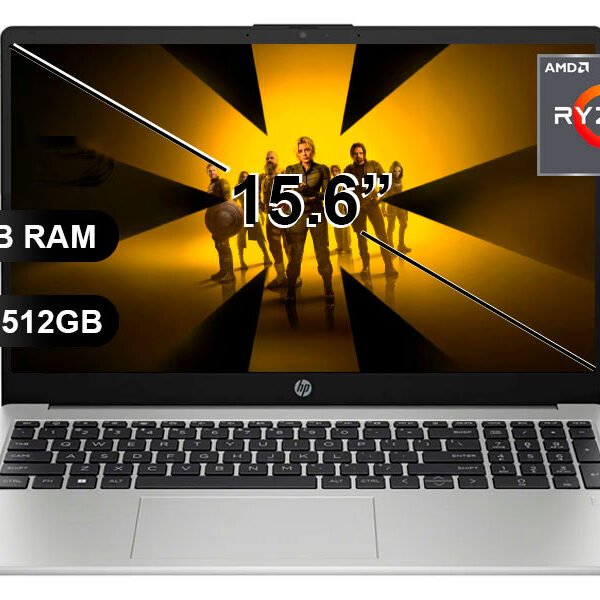 LAPTOP HP 255 G10 RYZEN7-7730U/ 16GB/ SSD512GB/ 15.6/ FREE/ B03E1LT