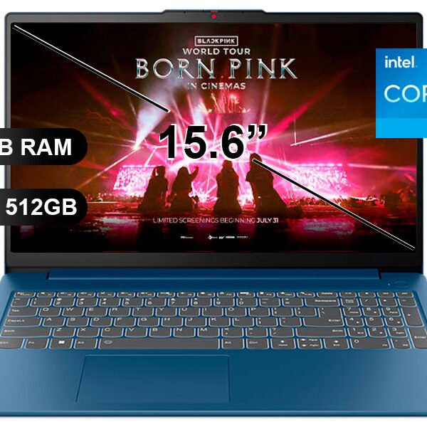 LAPTOP LENOVO IDEAPAD SLIM 3 15IAH8/ I5-12450H/ 16GB/ 512SSD/ 15.6 FHD/ FREEDOS/ 83ER001DLM