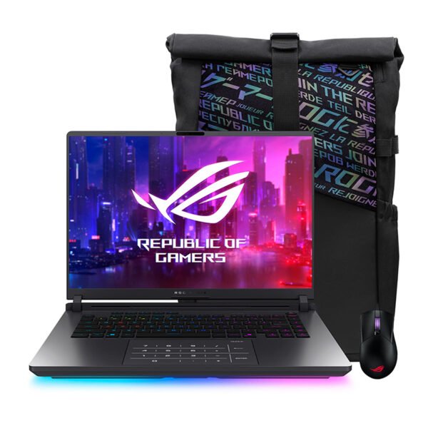 Notebook ASUS ROG Strix G16, 16” WUXGA IPS, Core i9-14900HX 2.2 / 5.8GHz, 16GB DDR5-5600