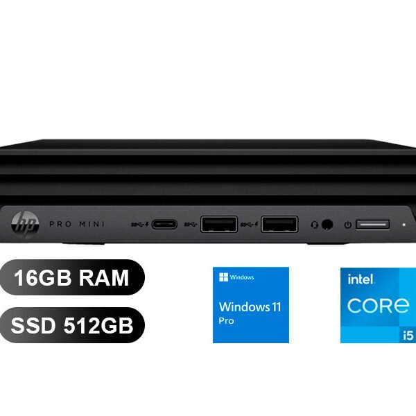 PC HP PRO MINI 400 G9 CORE I5-14500T/ 16GB/ SSD512G/ W11P/ A17JMLA