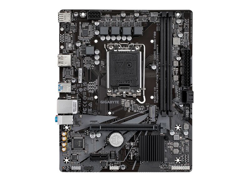 PLACA GIGABYTE H610M-K V2 DDR5 LGA1700 - Imagen 2