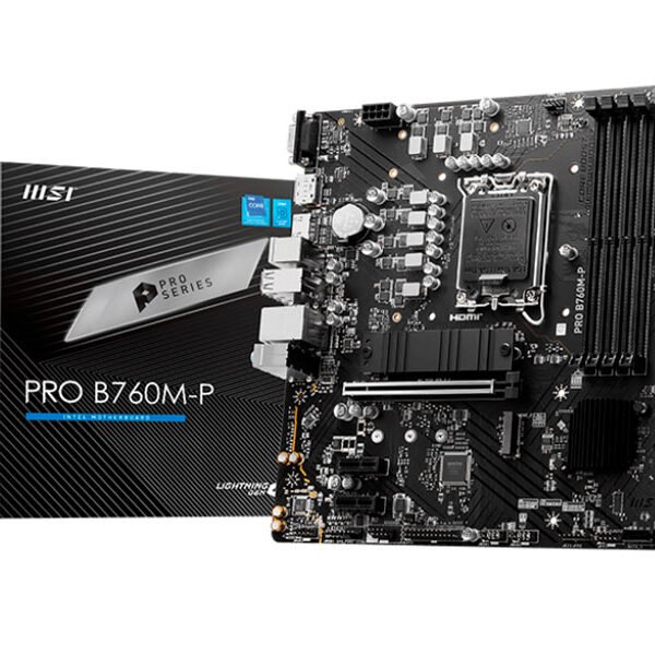 PLACA MSI PRO B760M-P LGA1700 SVL DDR5