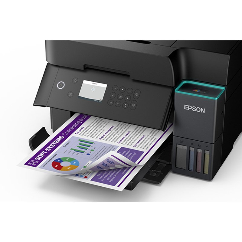 Multifuncional de tinta Epson EcoTank L6370, imprime/escanea/copia/Wi-Fi/Ethernet/USB - Imagen 3