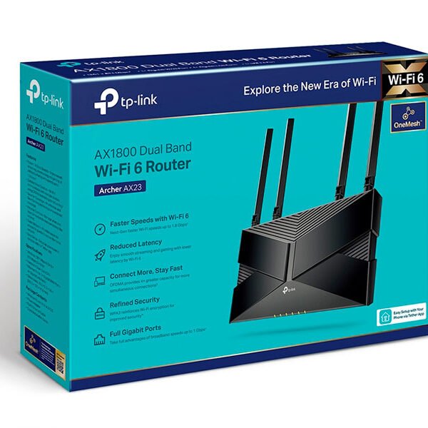 ROUTER TP-LINK ARCHER AX23 DUAL BAND WI-FI 6 AX1800