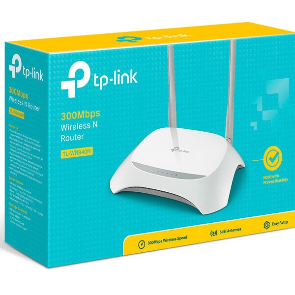 ROUTER TP-LINK TL-WR840N WIRELESS N 300M