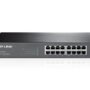 SWITCH TP-LINK 16PORT 10/100/1000 GIBABIT TL-SG1016D METALICO RACKMOUNT