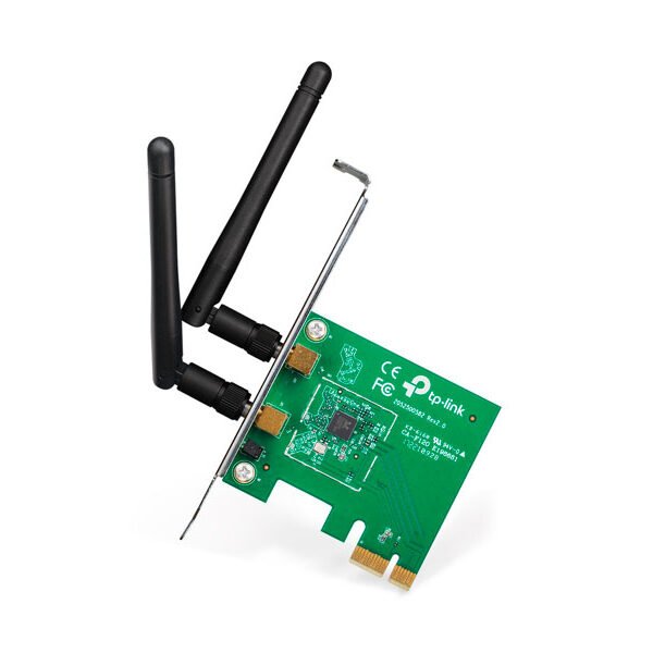 ADAPTADOR TP-LINK PCI EXPRESS INALÁMBRICO TL-WN881ND N A 300MBPS