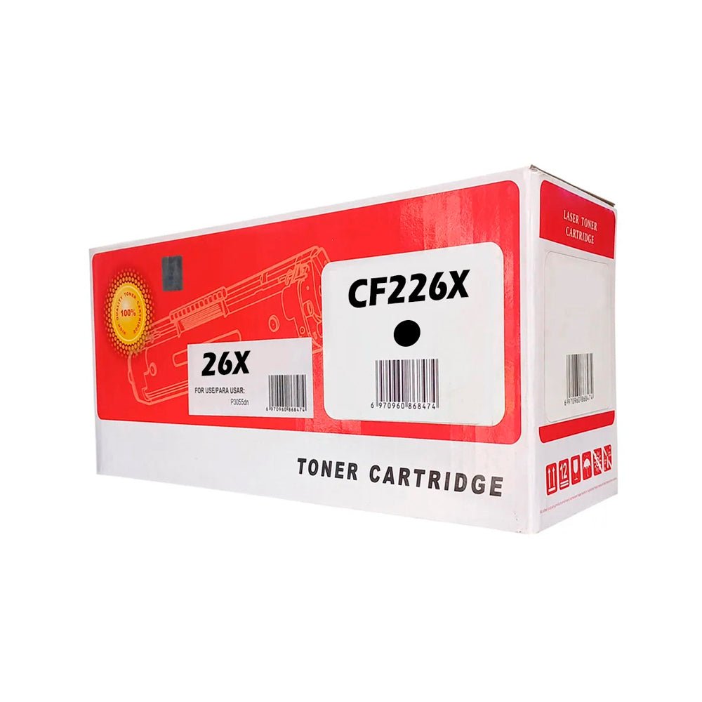 Tóner Compatible HP 26X CF226X – 9,000 Páginas para HP LaserJet Pro M402 / M426