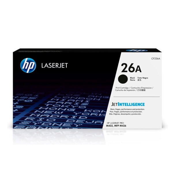 Toner HP 26A CF226A Negro M402/MFP/M426 3100 Paginas