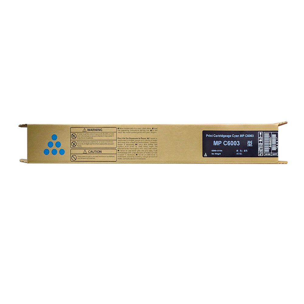 Toner Ricoh MP C6003 C4503 841849 Cyan Compatible