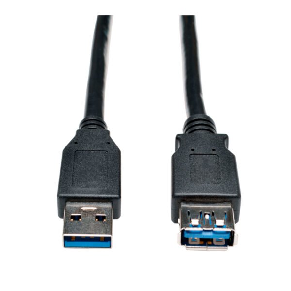 Cable de Extensión USB 3.0 SuperSpeed - USB-A a USB-A, M/H, Negro, 91 cm [3 pies]