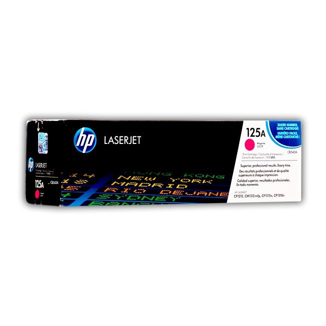 Cartucho de Toner HP CB543A Magenta 125A Original