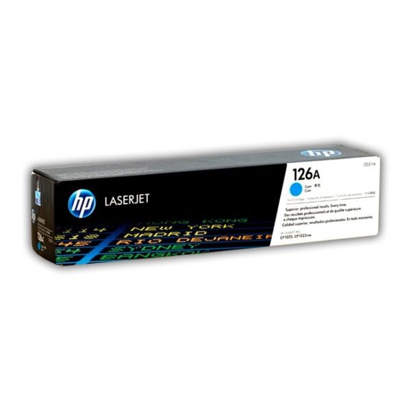 Cartucho de Toner HP CE311A Cyan 126A Original