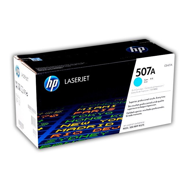 Cartucho de Toner HP CE401A Cyan 507A