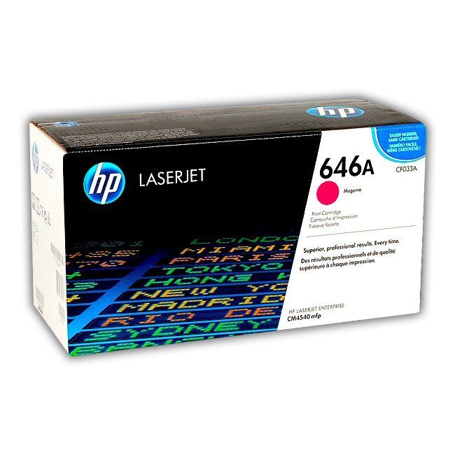 Cartucho de Toner HP CF033A Magenta 646A