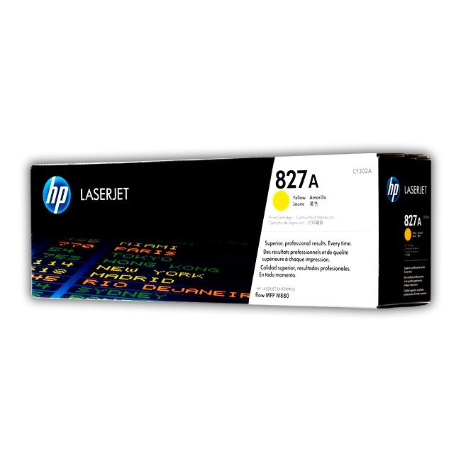 Cartucho de Toner HP CF302A Yellow 827A